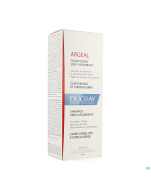 Ducray argeal sh traitant sebo absorbant    200ml