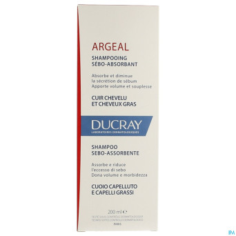 Ducray argeal sh traitant sebo absorbant    200ml