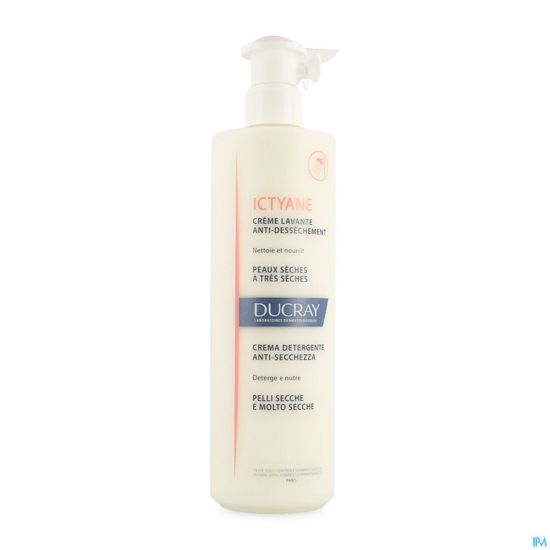 Ducray ictyane creme lavante 400ml