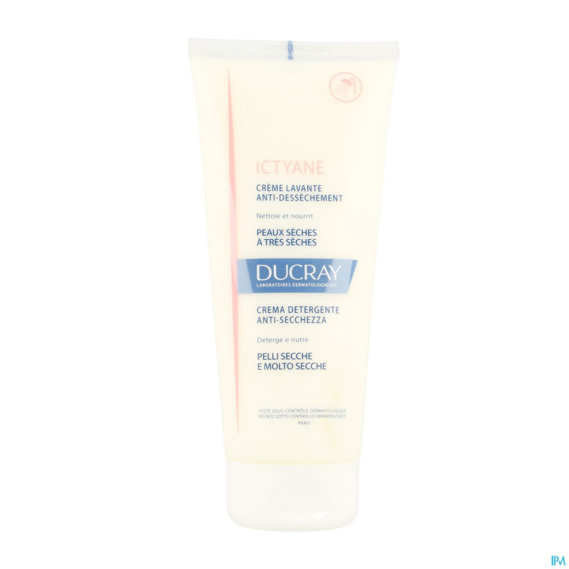 Ducray ictyane creme lavante 200ml