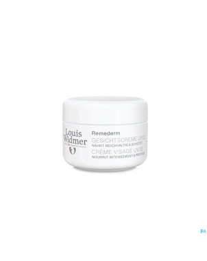 Widmer remederm creme visage parf uv20 pot 50ml