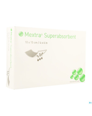Mextra superabsorbent nf    10,0x15,0cm  10 610710