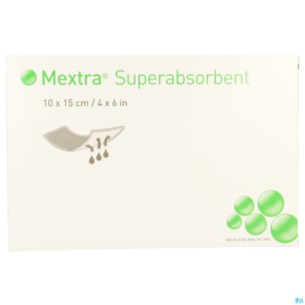 Mextra superabsorbent nf    10,0x15,0cm  10 610710