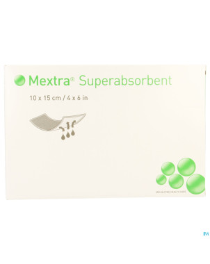 Mextra superabsorbent nf    10,0x15,0cm  10 610710