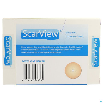Scarview elastic silicone mamelon  6,5cm 2 scarv16