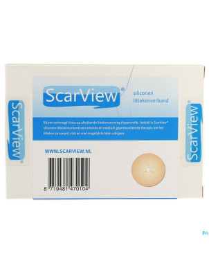Scarview elastic silicone mamelon  6,5cm 2 scarv16