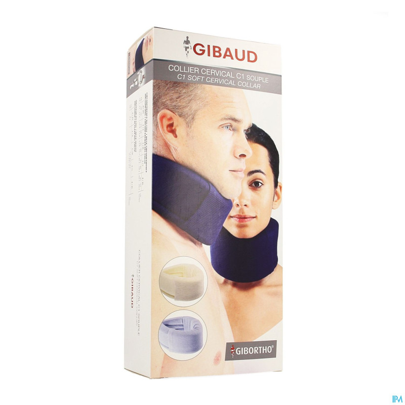 Gibortho coll.cerv.c1 sple homme 8,5cm gris 1 6627