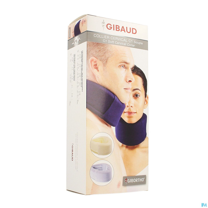 Gibortho coll.cerv.c1 sple homme 8,5cm gris 2 6627