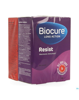Biocure duo resist+megatone energy boost comp60+30