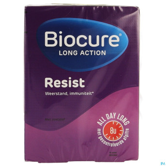 Biocure duo resist+megatone energy boost comp60+30