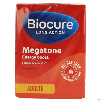 Biocure duo resist+megatone energy boost comp60+30