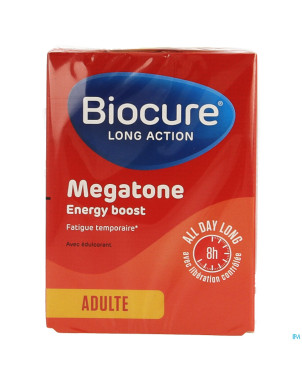 Biocure duo resist+megatone energy boost comp60+30