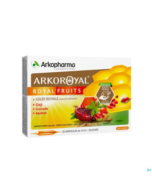 Arkoroyal royal fruits  amp 20x10ml