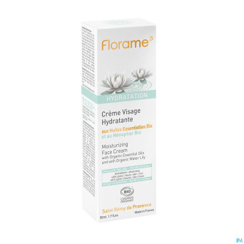 Florame hydra creme visage 50ml