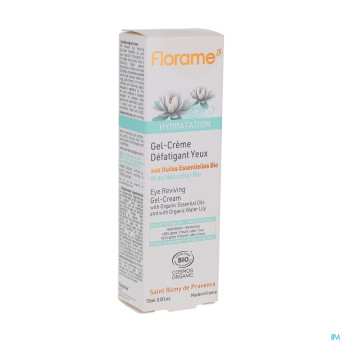 Florame hydra gel creme defatigant yeux 15ml