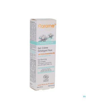 Florame hydra gel creme defatigant yeux 15ml