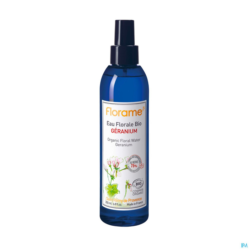 Florame eau florale geranium bio 200ml