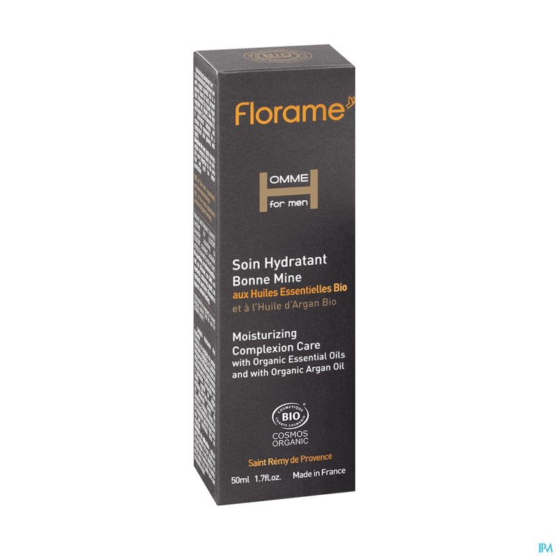 Florame homme soin hydra. bonne mine 50ml