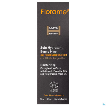 Florame homme soin hydra. bonne mine 50ml