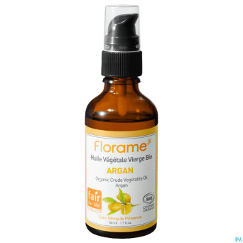 Florame huile veg argan bio desodorisee 50ml