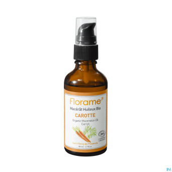 Florame huile veg carotte macerat bio 50ml
