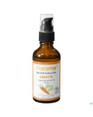 Florame huile veg carotte macerat bio 50ml