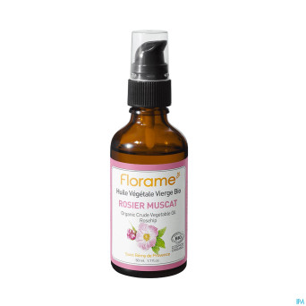 Florame huile veg rosier muscat bio 50ml