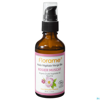 Florame huile veg rosier muscat bio 50ml
