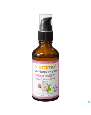 Florame huile veg rosier muscat bio 50ml