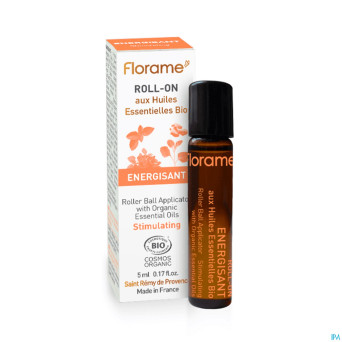 Florame huiles ess. energisant roll-on 5ml