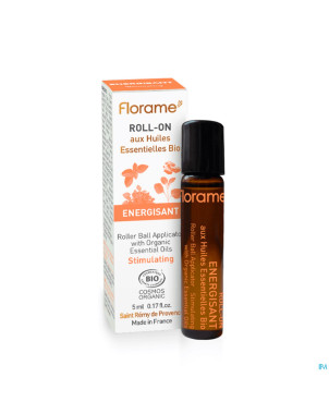Florame huiles ess. energisant roll-on 5ml
