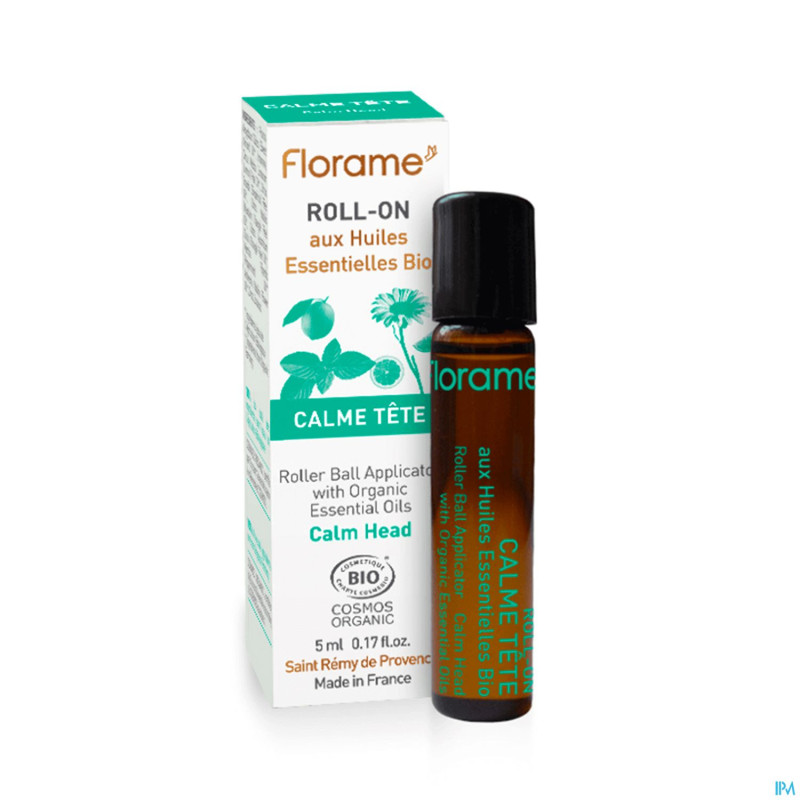 Florame huiles ess. calme tete roll-on 5ml