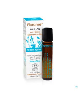 Florame huiles ess. peau jeune roll-on  5ml
