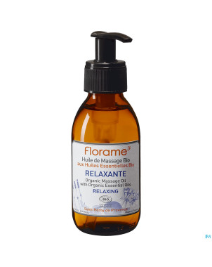 Florame huile massage relaxante 120ml