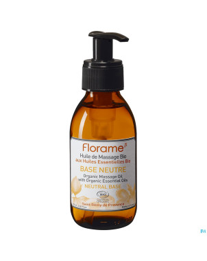 Florame huile massage base neutre 120ml