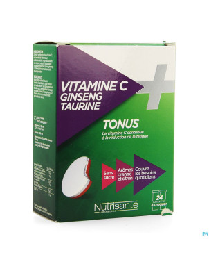 Vitamine c ginseng taurine comp 2x12