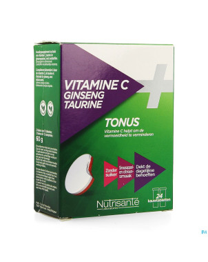 Vitamine c ginseng taurine comp 2x12