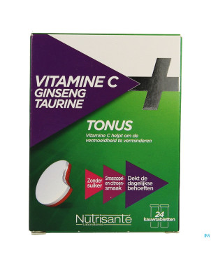 Vitamine c ginseng taurine comp 2x12