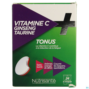 Vitamine c ginseng taurine comp 2x12