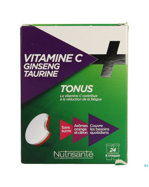 Vitamine c ginseng taurine comp 2x12