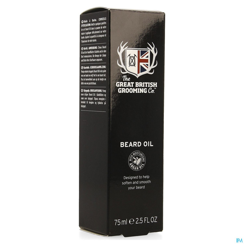 Great british grooming beard oil    75ml