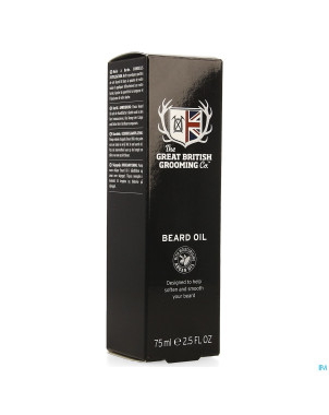 Great british grooming beard oil    75ml