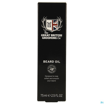 Great british grooming beard oil    75ml