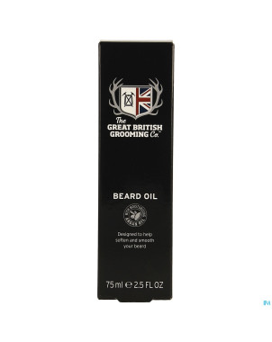 Great british grooming beard oil    75ml