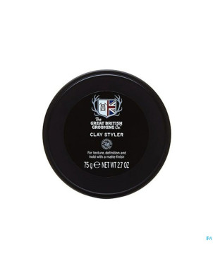 Great british grooming clay styler    75ml
