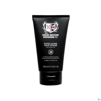Great british grooming exfoliat. face scrub  100ml