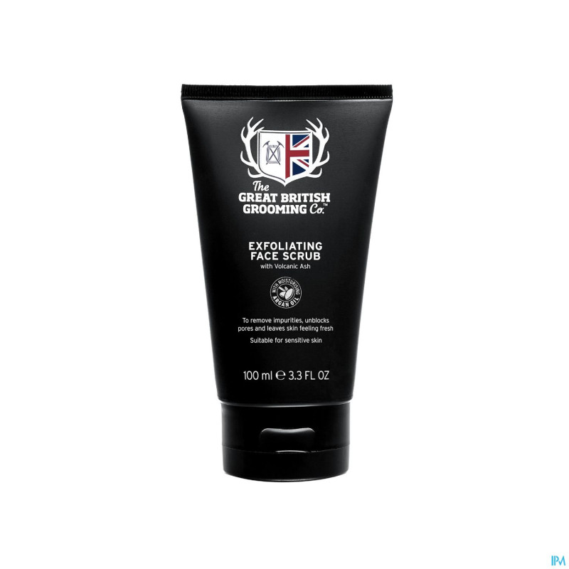 Great british grooming exfoliat. face scrub  100ml