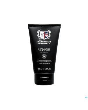 Great british grooming exfoliat. face scrub  100ml