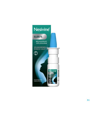 Nesivine 0,05% classic spray nasal    10ml