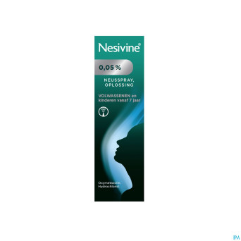 Nesivine 0,05% classic spray nasal    10ml